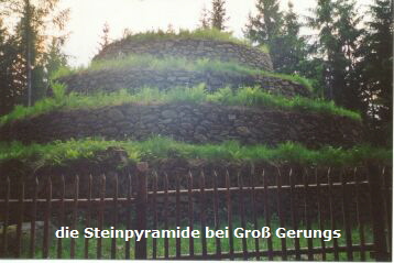 die Steinpyramide bei Groß Gerungs