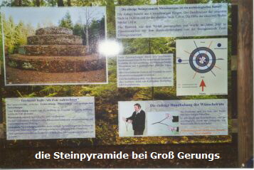 die Steinpyramide bei Gro� Gerungs