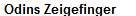 Odins Zeigefinger